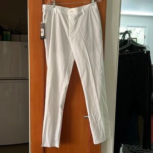Men’s Adidas white pants
